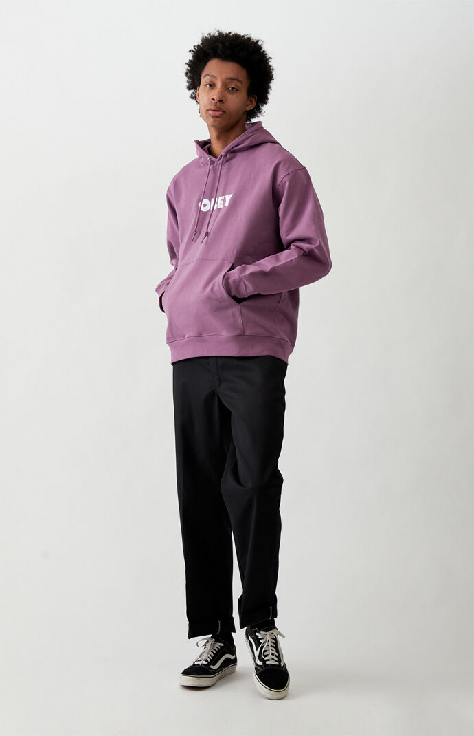 Purple Logo Hoodie