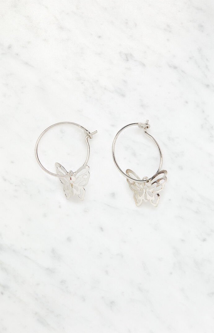 Pacsun sales butterfly earrings
