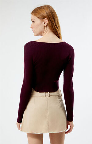 Woodland V-Neck Sweater image number 4