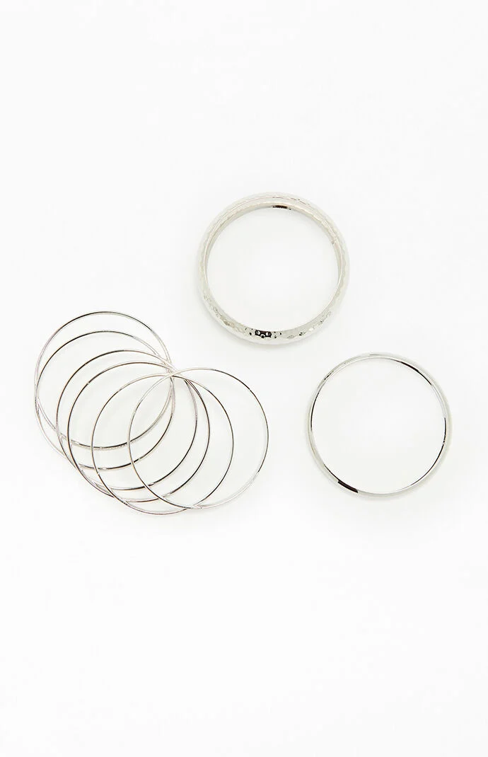 Pacsun Nora Metal Bangle Set