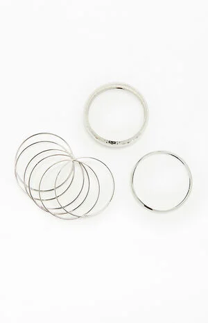 Nora Metal Bangle Set image number 1