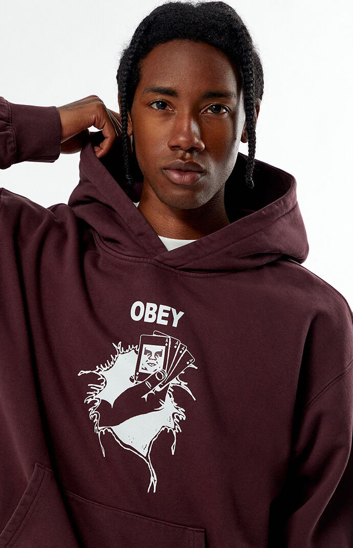 Obey Bad Seeds Faded Hoodie | Pacsun