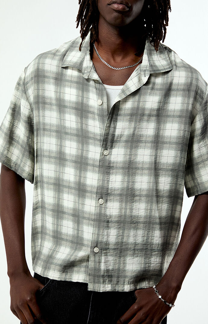Pacsun Plaid Bailey Short Sleeve Shirt