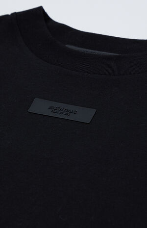 Jet Black Long Sleeve T-Shirt image number 7