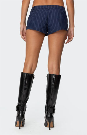 Harrison Pinstripe Micro Shorts image number 5