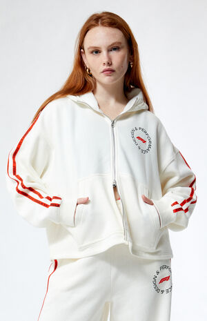 x PacSun Eco Side Stripe Double Zip Hoodie image number 1