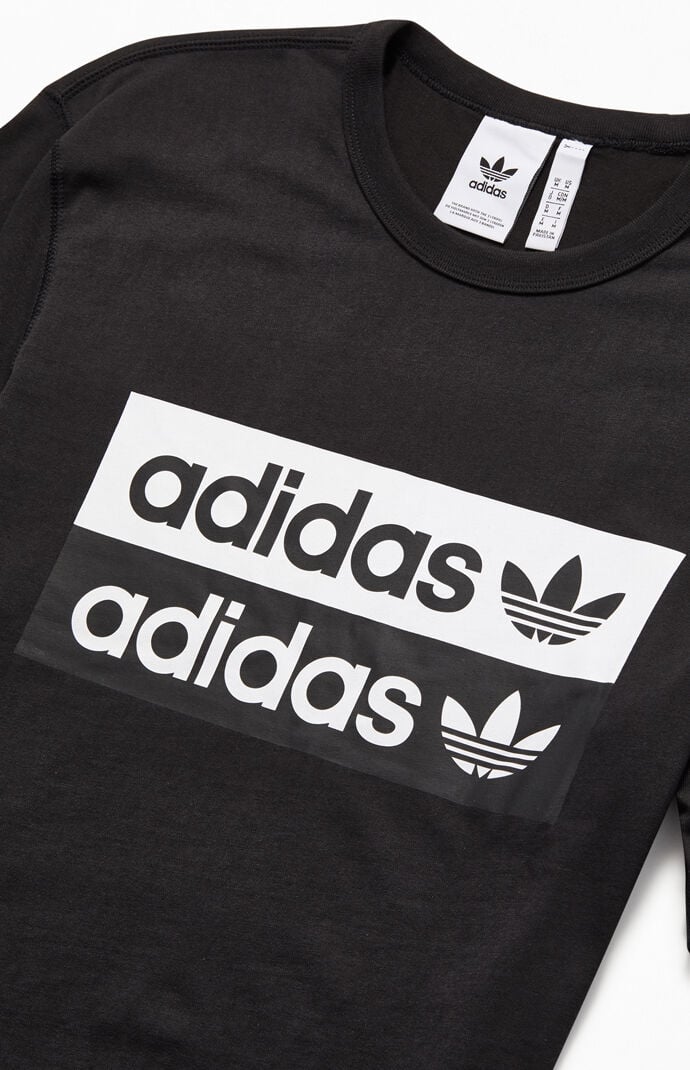 Adidas Black Vocal Logo T Shirt Pacsun