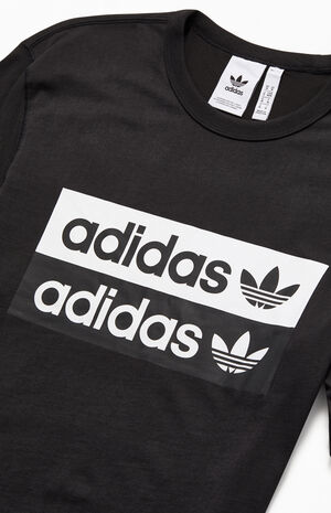 adidas Black Vocal Logo T-Shirt | PacSun