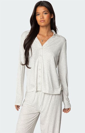 Justina Button Up Top image number 1