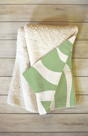 Kierkegaard Design Studio Modern Liquid Swirl Throw Blanket image number 2