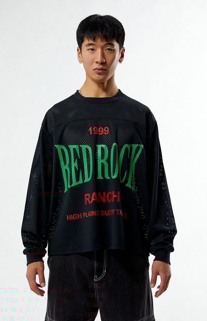 Pacsun Red Rock Long Sleeve Mesh Jersey | PacSun