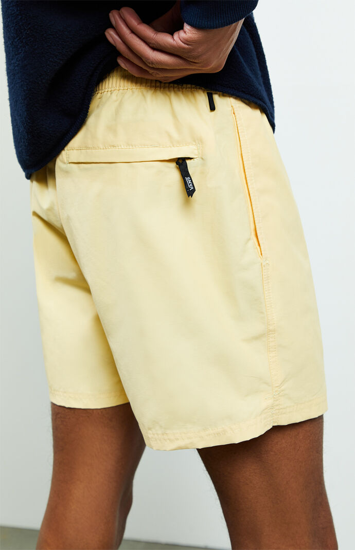 Yellow Primary Volley Shorts