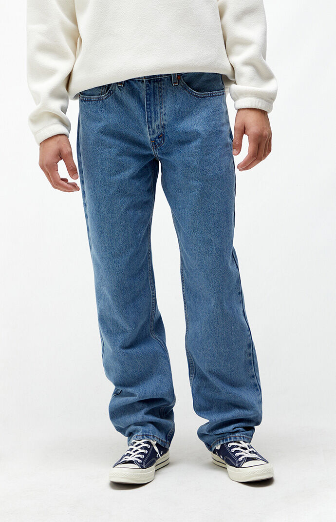 Light Indigo 550 Relaxed Fit Jeans | PacSun