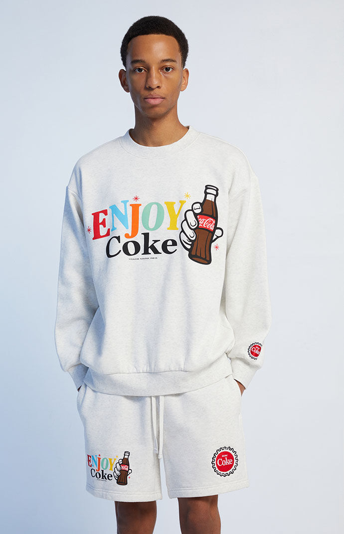 Coca Cola By PacSun Retro Crew Neck Sweatshirt PacSun