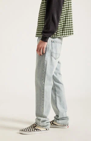 Cade Straight Jeans Light Indigo image number 3