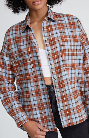 Boyfriend Flannel Shirt image number 2