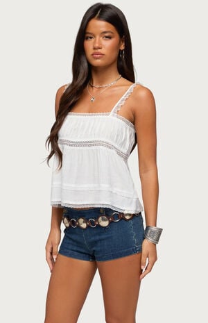 Mable Lacey Tank Top image number 2