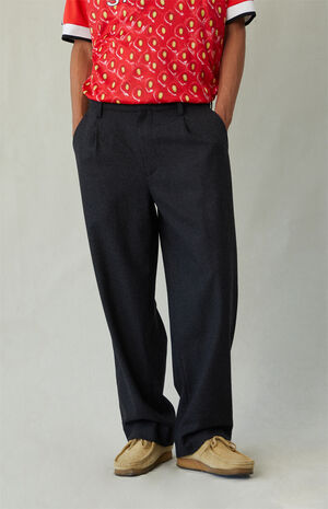 Black Baggy Trousers image number 2