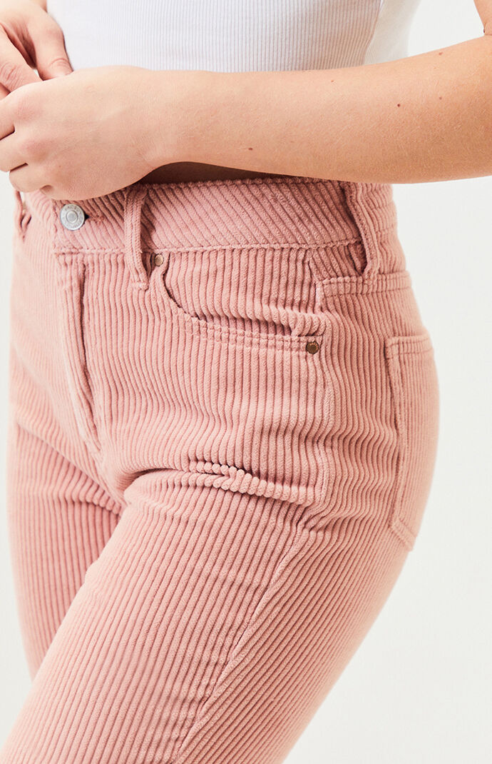 PacSun Hibiscus Corduroy Mom Jeans | PacSun