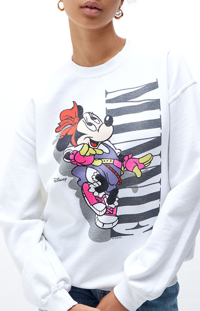 Minnie Mouse Crew Neck Sweatshirt