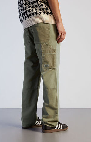 Olive Multi Carpenter Pants image number 4