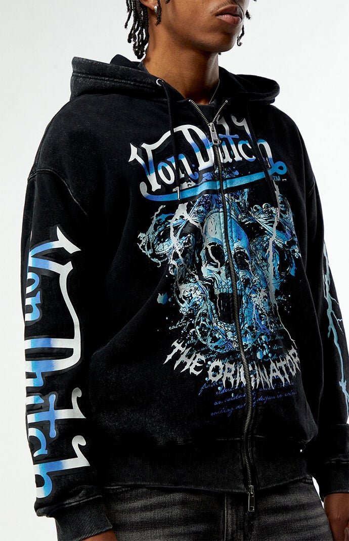 Von Dutch Originator Full Zip Hoodie | Pacsun
