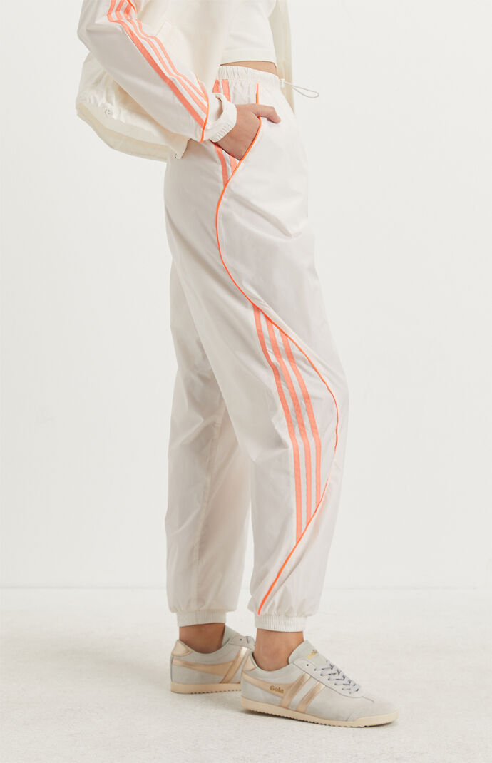 Pink & White Track Pants