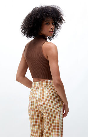 Boxy Mock Neck Tank Top image number 3