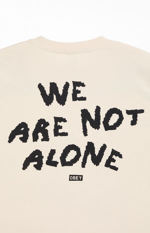 We Are Not Alone Heavyweight Boxy T-Shirt image number 4