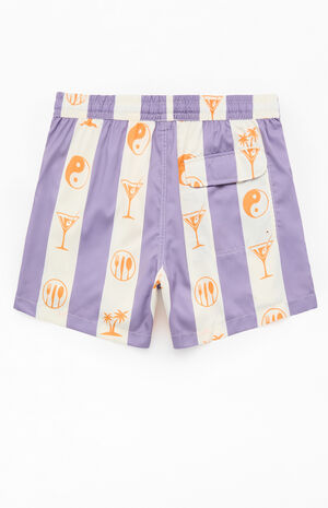 Ying Yang 4" Swim Trunks image number 2