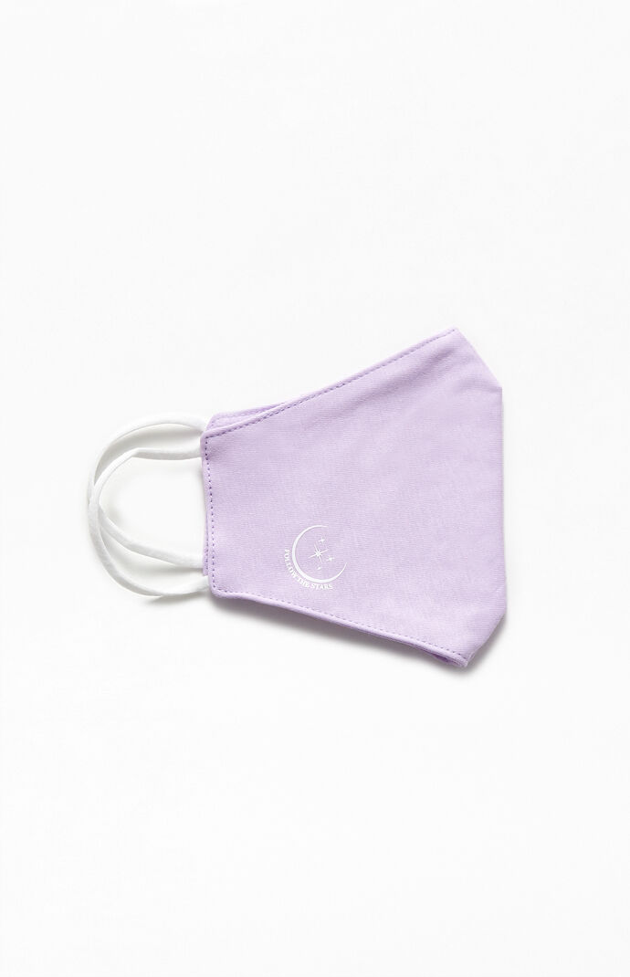 Purple Follow The Stars Face Mask