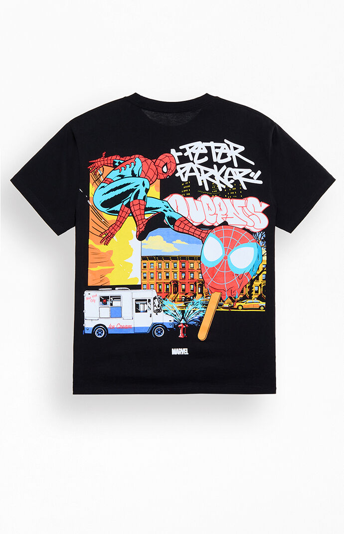 Marvel Spider-Man Spidey Melted Vigilante T-Shirt