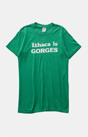 '80s Ithaca Is Gorges T-Shirt image number 1
