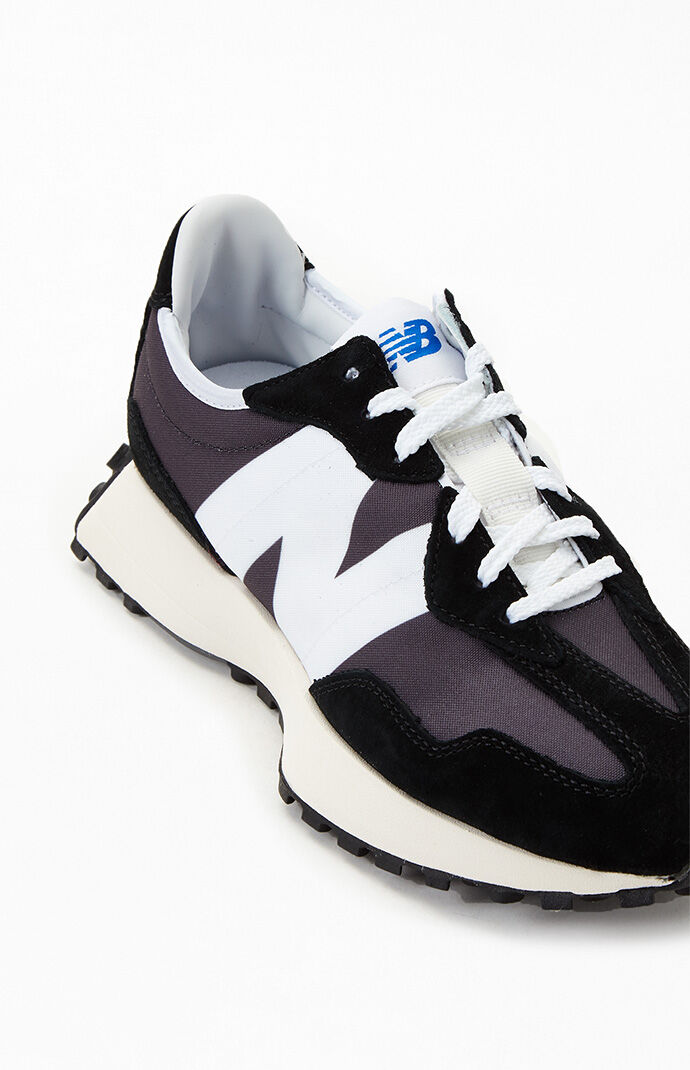 New Balance Black & White 327 Shoes | PacSun