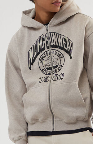 Pacsun oversized zip up hoodie clearance
