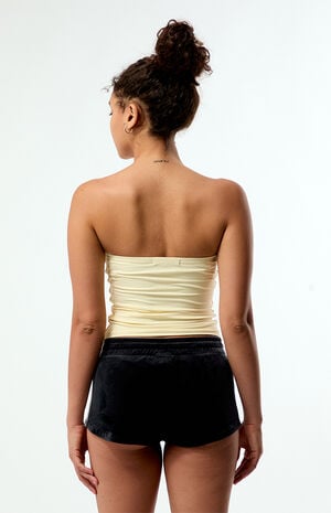 Black Velour SST Hot Shorts image number 5