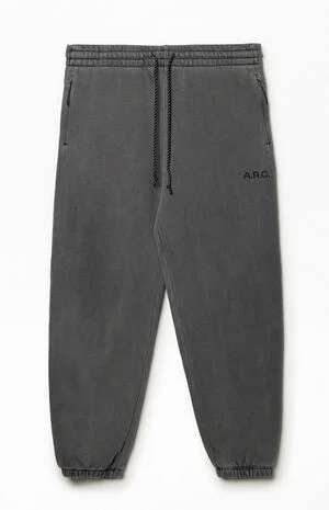Black Fleece Jogger Sweatpants image number 1