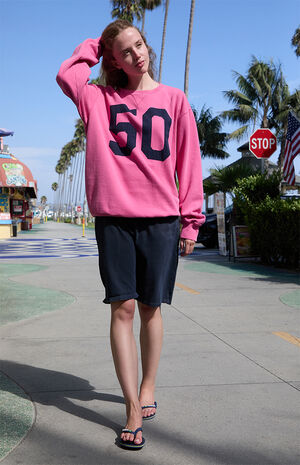 Pink Erica 50 Crew Neck Sweatshirt image number 4