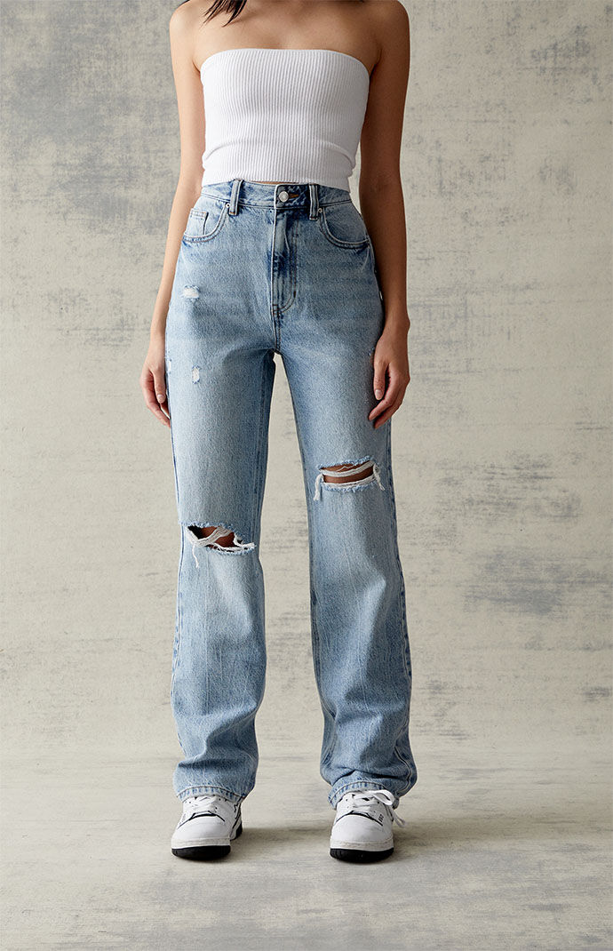 Light blue jeans store pacsun