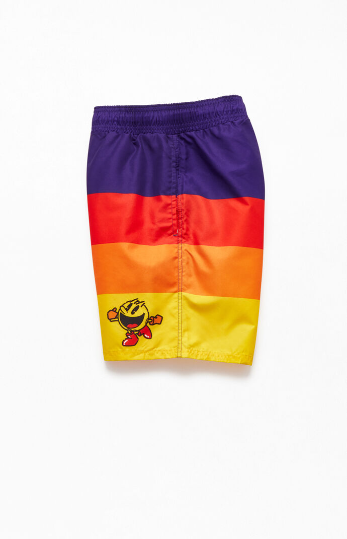 pac man swim trunks
