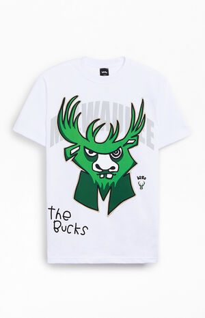 Milwaukee Bucks Oversized T-Shirt image number 1