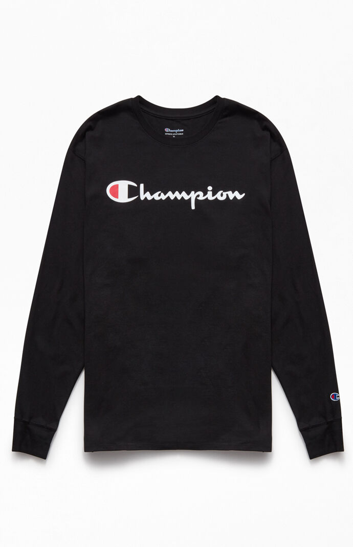 champion graphic long sleeve