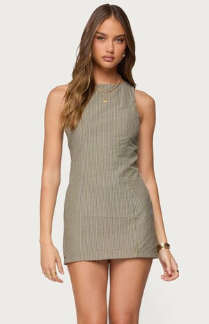 Macee Gingham Romper image number 1