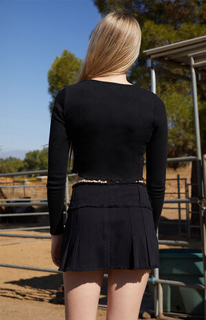 Princess Seamed Long Sleeve Top image number 3
