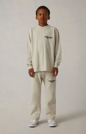 Light Oatmeal Long Sleeve T-Shirt image number 6