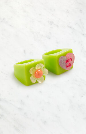 2 Pack Disco Rings image number 3