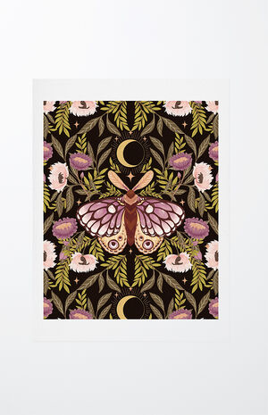 Avenie Countryside Garden Moth II Art Print image number 2