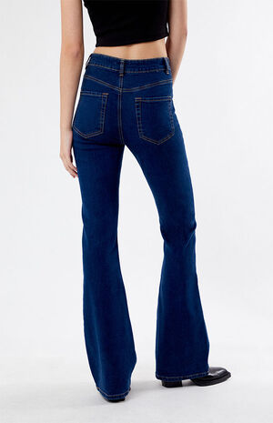 Dark Indigo Bootcut Jeans image number 4