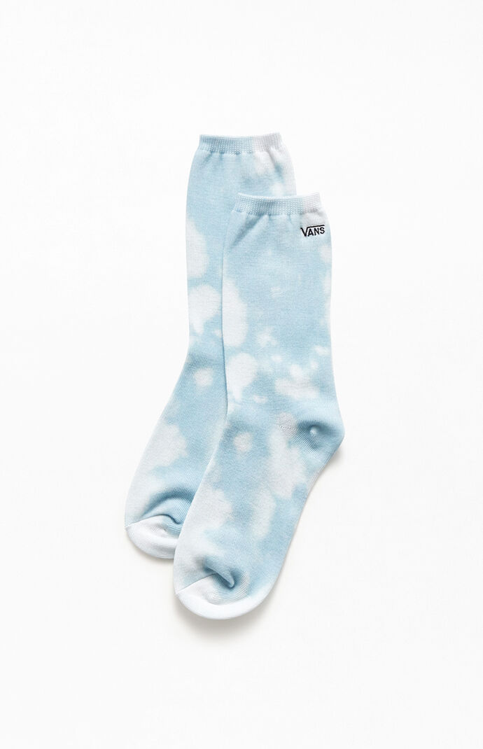 Blue Covered Socks