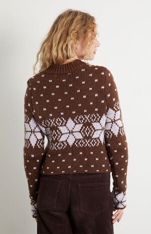 Mountain Climber Lace-Up Sweater image number 3